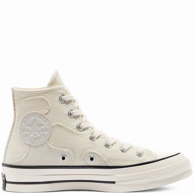 Női Converse Raw Earth Camo Chuck 70 Magasszárú Cipő CO2805697 Bézs/Fekete